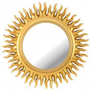 Зеркало настенное 47 см круглое золото  LEFARD "SWISS HOME"  / 197442