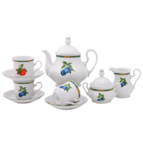 Чайный сервиз на 6 персон 15 предметов  Leander "Мэри-Энн /Фруктовый сад" / 159220