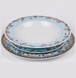 Набор тарелок 18 предметов (19, 23, 25 см)  Thun &quot;Кайро /Море&quot; / 039296