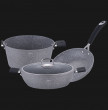 Набор посуды 4 предмета  Berlinger Haus &quot;Grey Stone Touch Line&quot;  / 114034