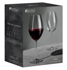 Бокалы для красного вина 760 мл 2 шт  Maxwell & Williams "Calia" (подарочная упаковка) / 303828