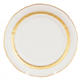 Набор тарелок 25 см 6 шт  Leander "Соната /Цветочный узор на золоте" / 148658