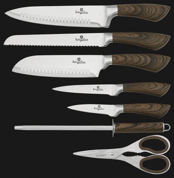 Набор ножей для кухни 8 предметов на подставке  Berlinger Haus &quot;Infinity Line&quot; / 135768