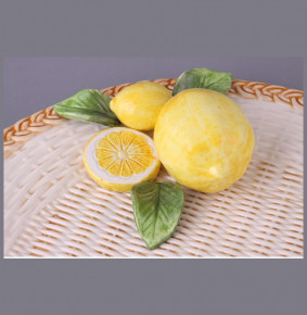 Блюдо 32 см круглое  Annaluma snc "Лимоны" / 170582