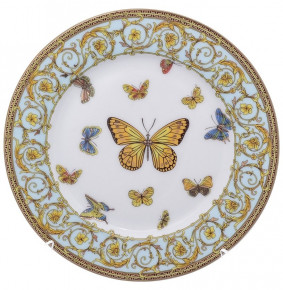 Тарелка 19 см 1 шт  Royal Classics "Изабель /Цветочный узор на голубом" / 167201
