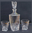 Набор для виски 7 предметов (графин + 6 стаканов)  Aurum Crystal &quot;Porto /Без декора&quot; / 117549